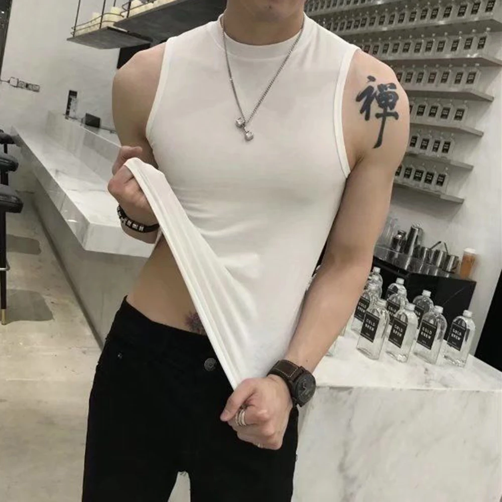 Corduroy Button Up Shirt Men - 男性のためのタイトなスタンドカラー,セクシーなノースリーブTシャツ,スリムな伸縮性のある生地,タイトなTシャツ