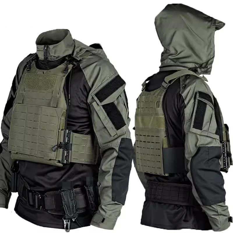 Tactical Military Shirt Cargo - メンズ CP 迷彩戦術コンバットシャツ & パンツセット軍事マルチカムカーゴパンツスーツ屋外狩猟エアソフトハイキングトレーニング