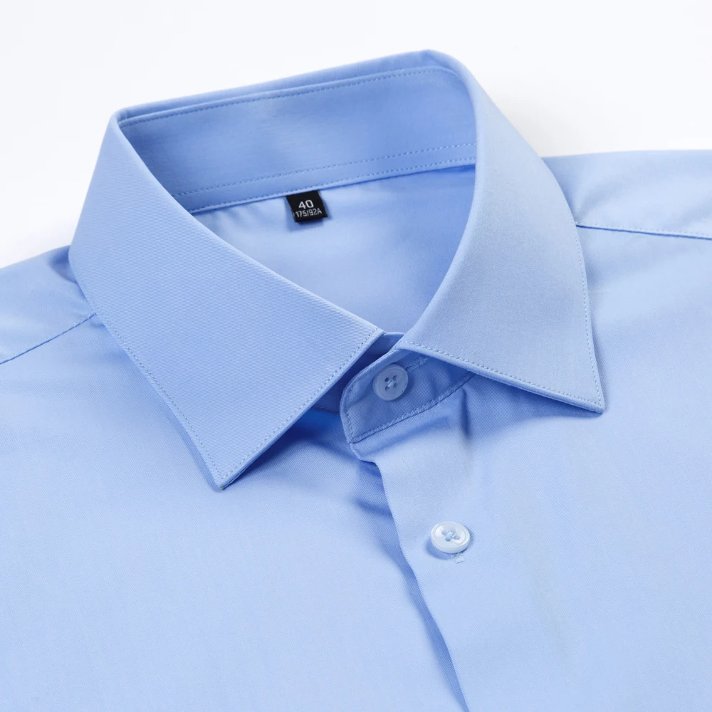 メンズビジネスカジュアルドレスシャツ　しわになりにくい長袖ス - Breathable Bamboo Fiber Shirt Non Iron のレビューと価格