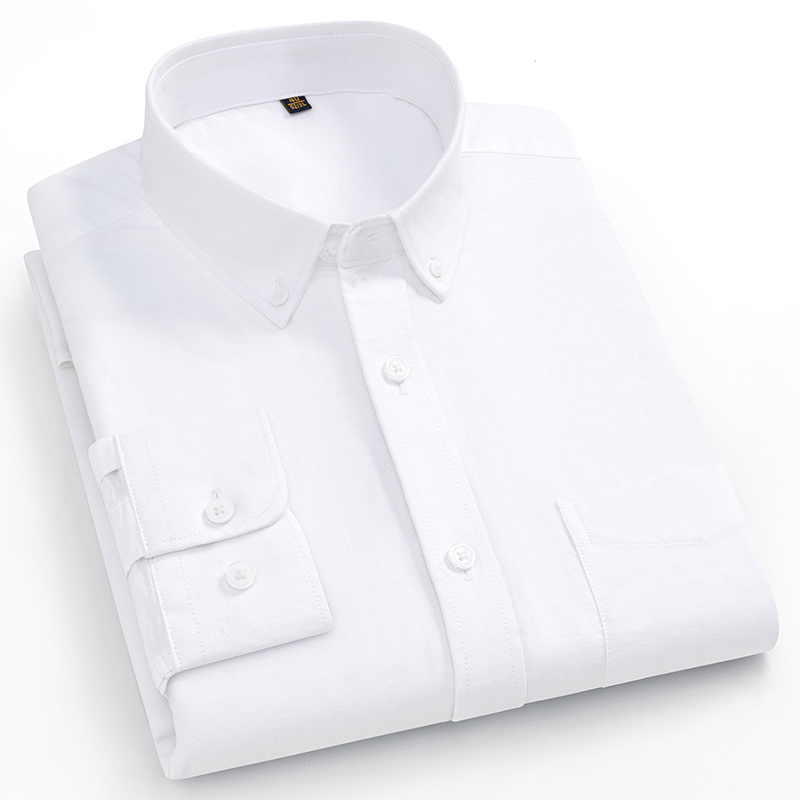 160KG対応 オーバーサイズシャツ ストライプ/チェック柄 - Oxford Cotton Casual Shirt Business のレビューと価格