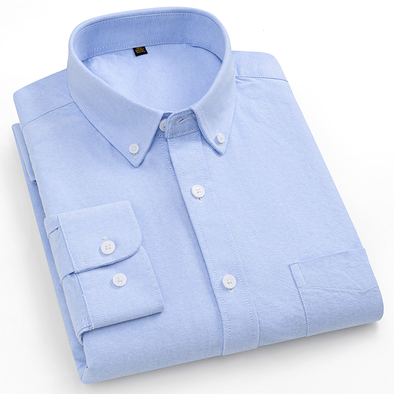 160KG対応 オーバーサイズシャツ ストライプ/チェック柄 - Oxford Cotton Casual Shirt Business のレビューと価格